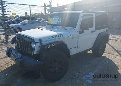 2017 Jeep Wrangler Willy Wheeler 4X4 from USA, damaged, VIN 1C4AJWAG3HL539366